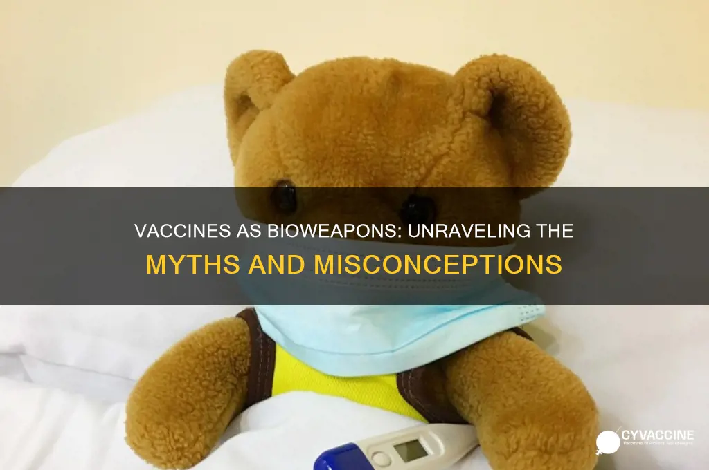 are vaccines a type of bioweapon