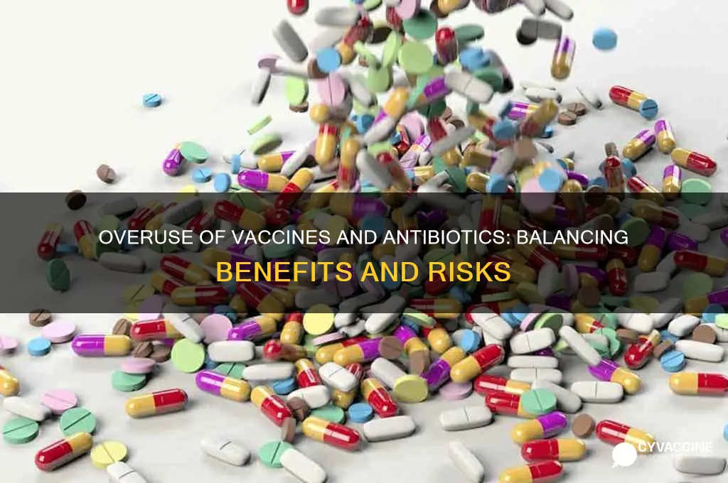 are vaccines and antibiotics being overused