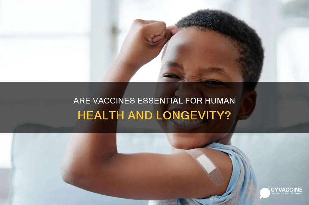 are vaccines as necessary for humans