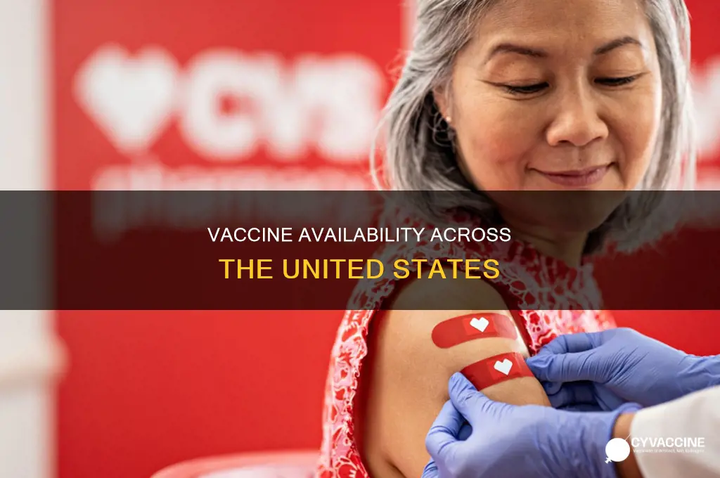 are vaccines available in all of the united states