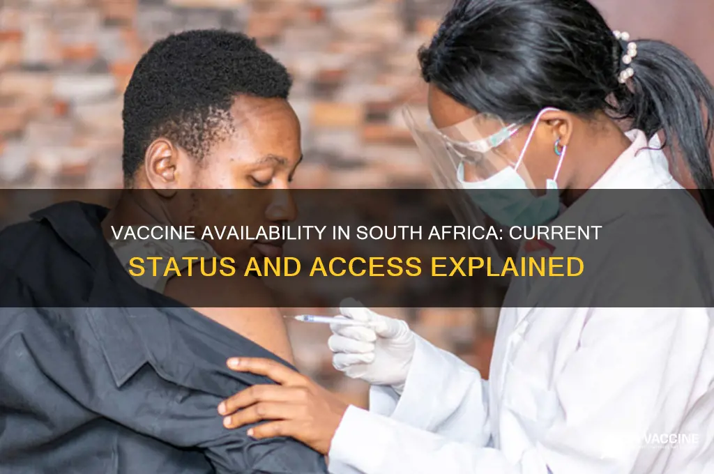 are vaccines available in south africa