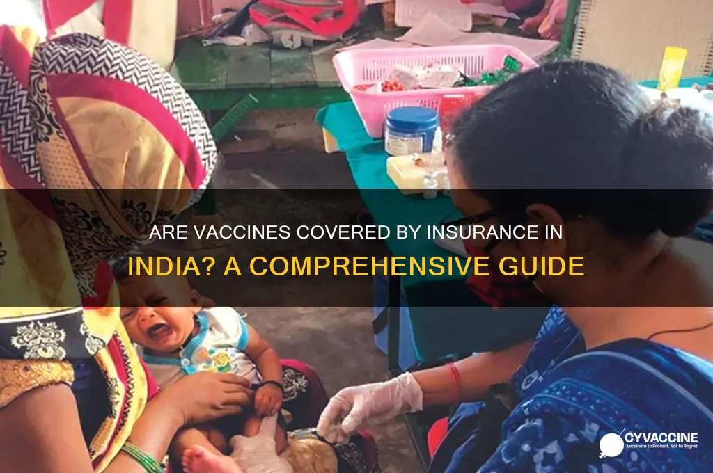 are vaccines covered by insurance india