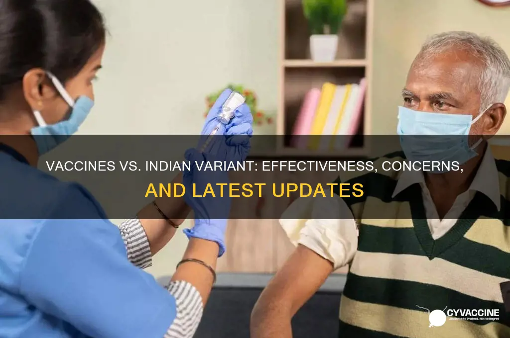 are vaccines good against indian variant