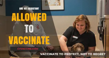 Can Vet Assistants Administer Vaccines? Legal and Practical Insights