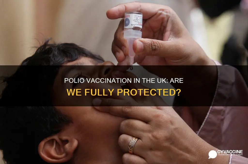 are we vaccinated against polio uk