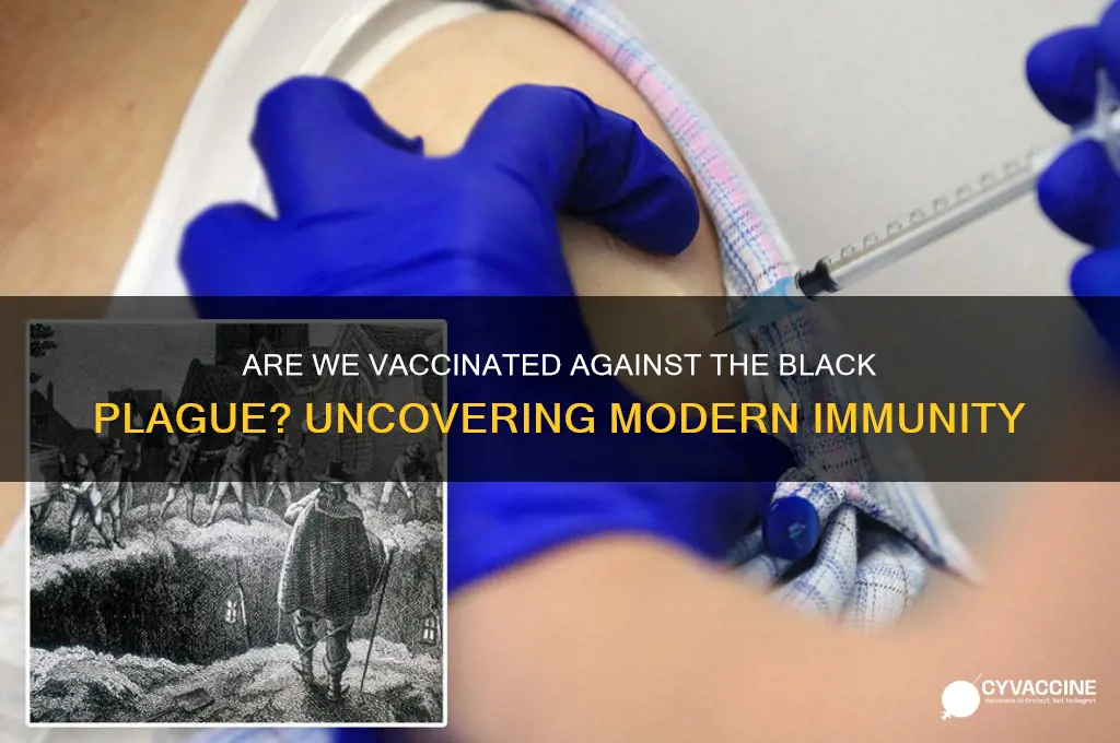 are we vaccinated for black plague