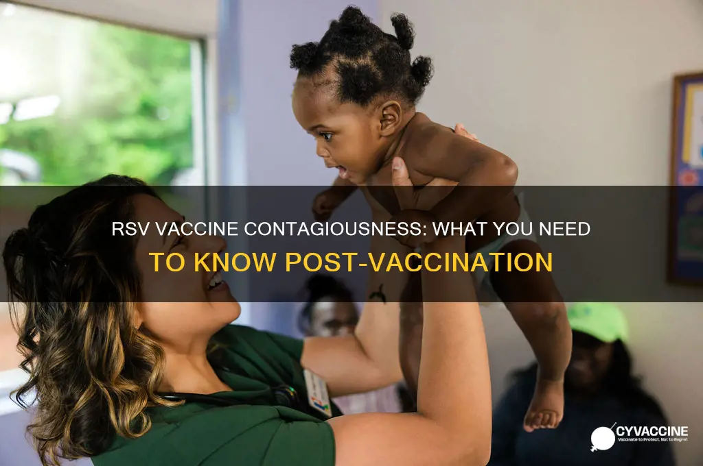 are you contagious after rsv vaccine