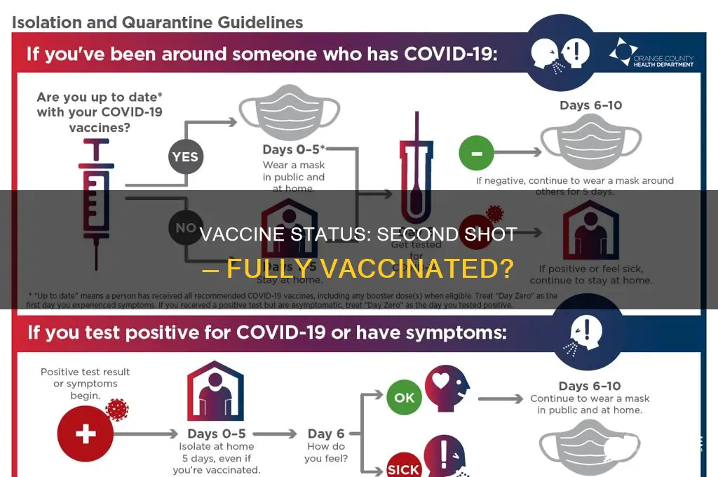 are you fully vaccinated after the 2nd shot