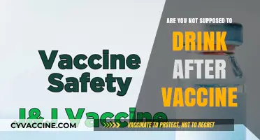 Vaccine and Alcohol: What's Safe?