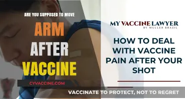 Post-Vaccination: Arm Movement Do's and Don'ts