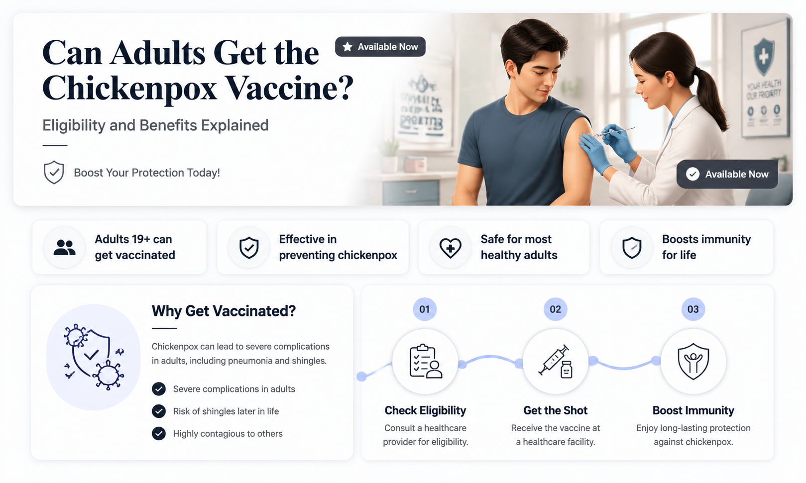 are adults eligible for chickenpox vaccine