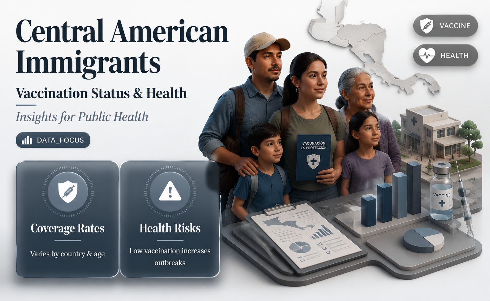 are immigrants from central america vaccinated