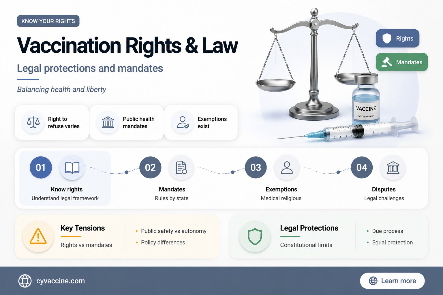 are vaccinations covered under the constitution