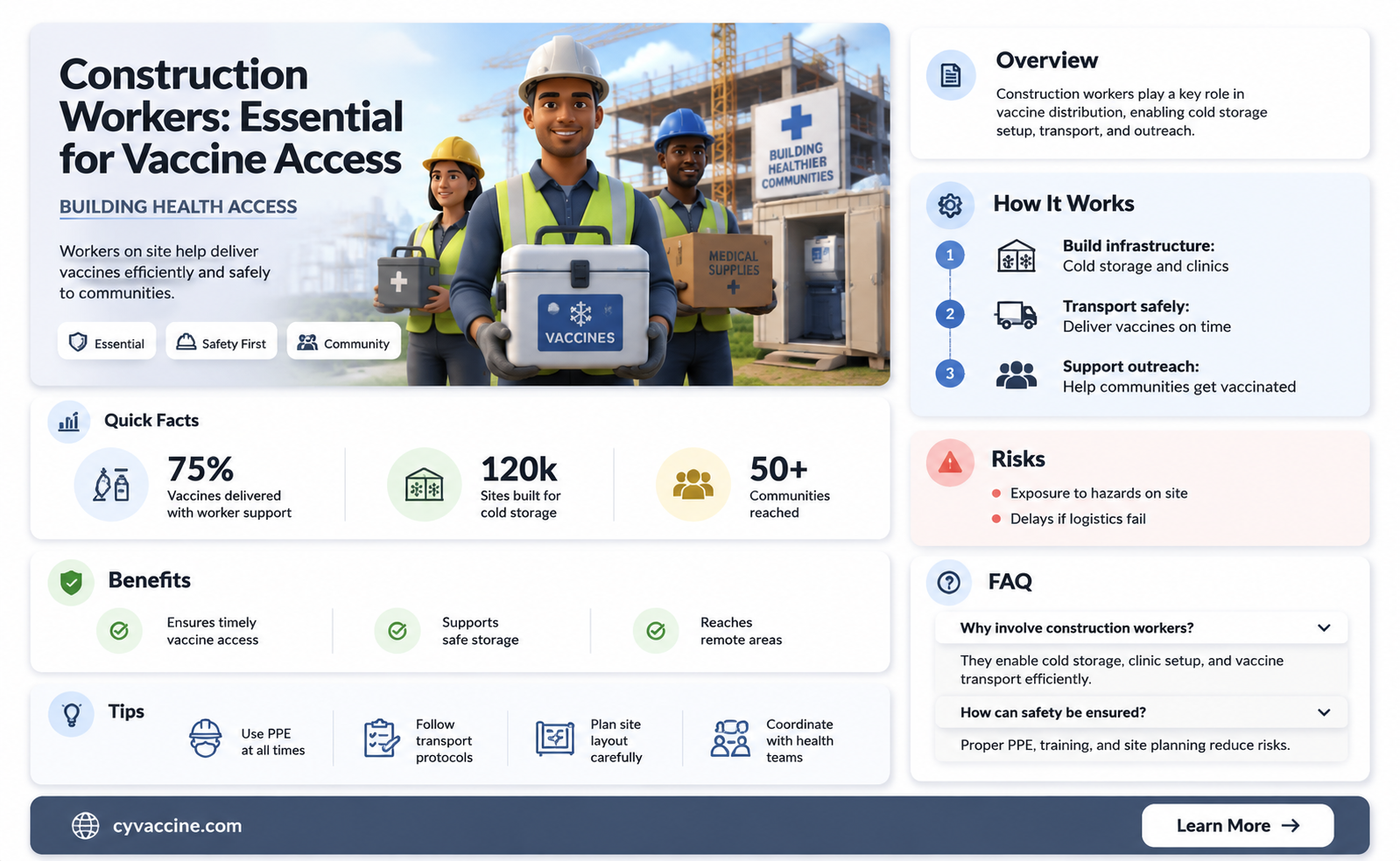 are construction workers considered essential workers for vaccine
