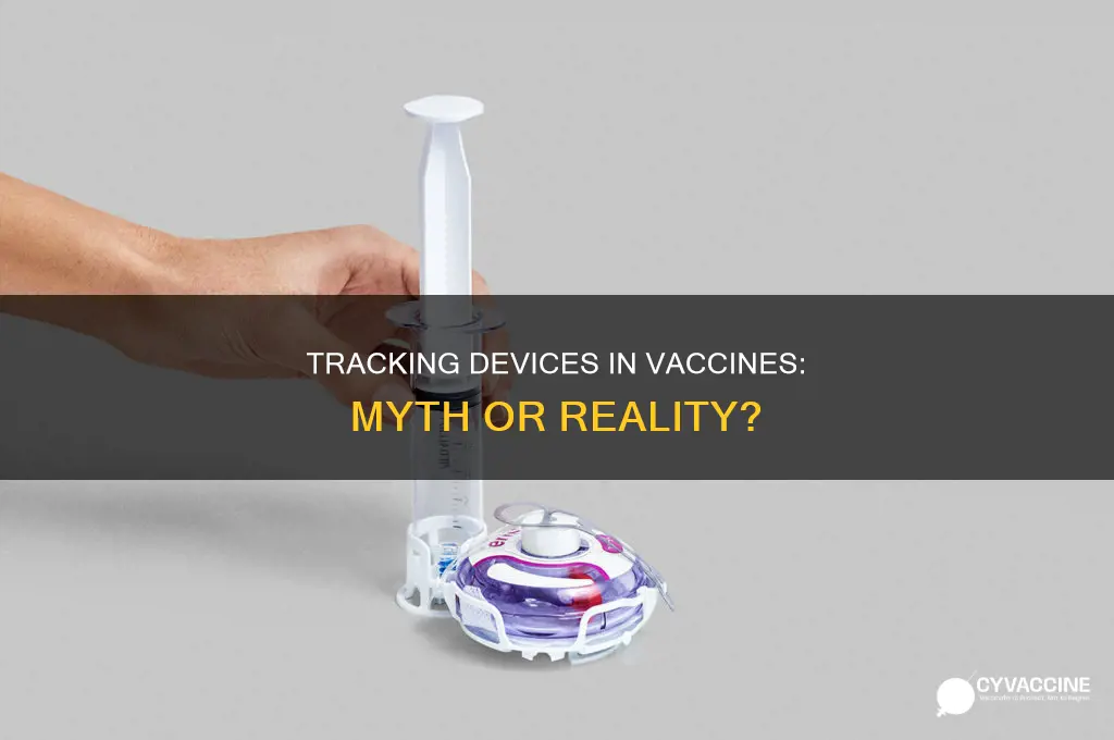 could a tracking device be hidden in a vaccine