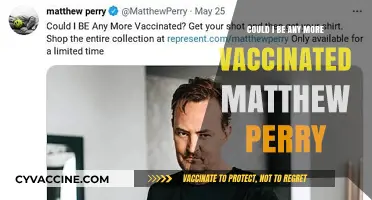 Vaccinated and Proud: Matthew Perry's Journey