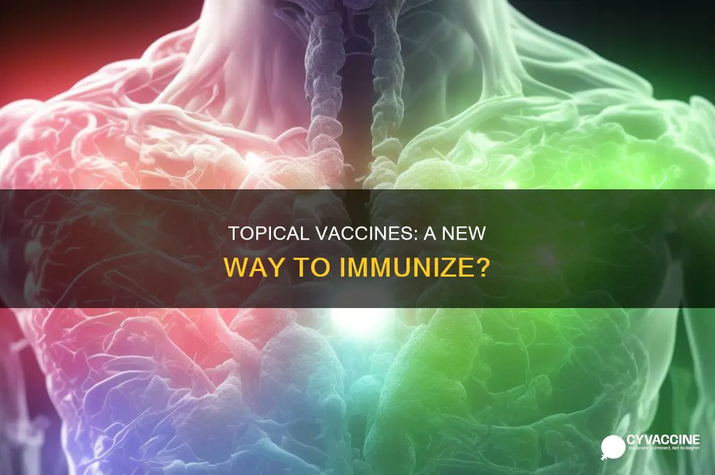 could vaccines be delivered in a topical oinment
