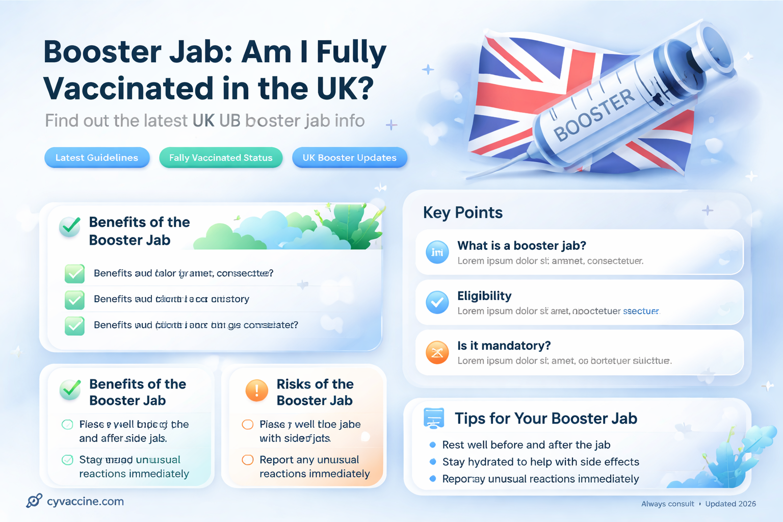 am i considered fully vaccinated without a booster uk