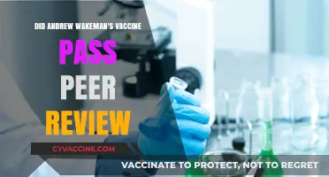 Andrew Wakeman's Vaccine: Peer Reviewed or Not?