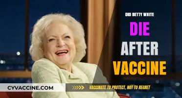 Betty White's Passing: Unraveling the Vaccine Misinformation Mystery