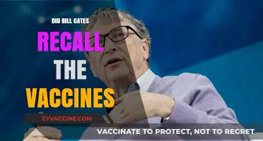 Bill Gates and the Vaccine Recall: Separating Fact from Fiction