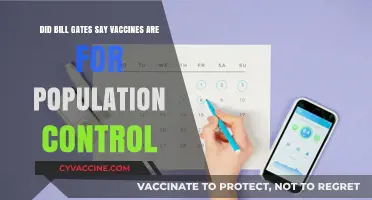 Bill Gates: Vaccines and Population Control Claims