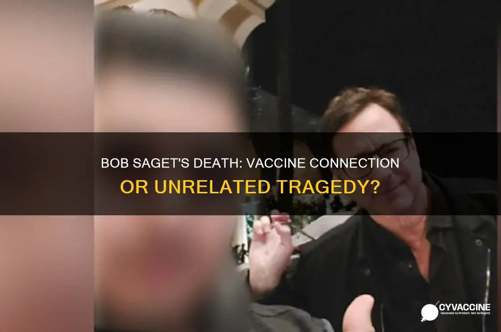 did bob sagat die from vaccine