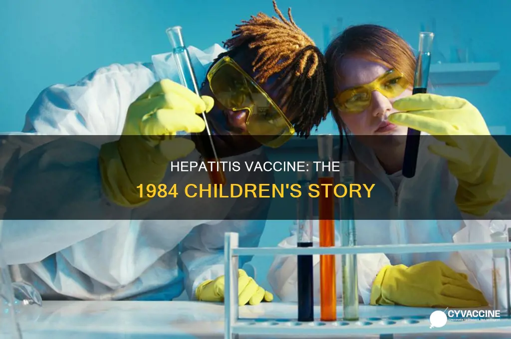 did children born in 1984 receive the hepatitis vaccine