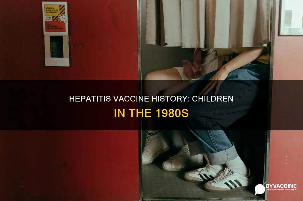 did children have hepatitis vaccine in ghe 198os