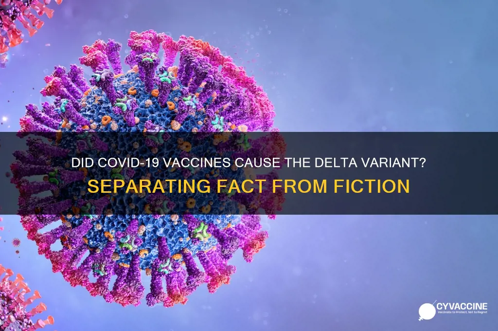 did delta come from the vaccine