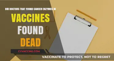Cancer Enzyme Vaccine: Doctors' Deaths Raise Questions