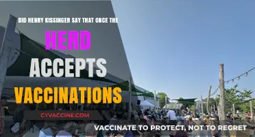 Kissinger's Vaccination Agenda: Herd Acceptance