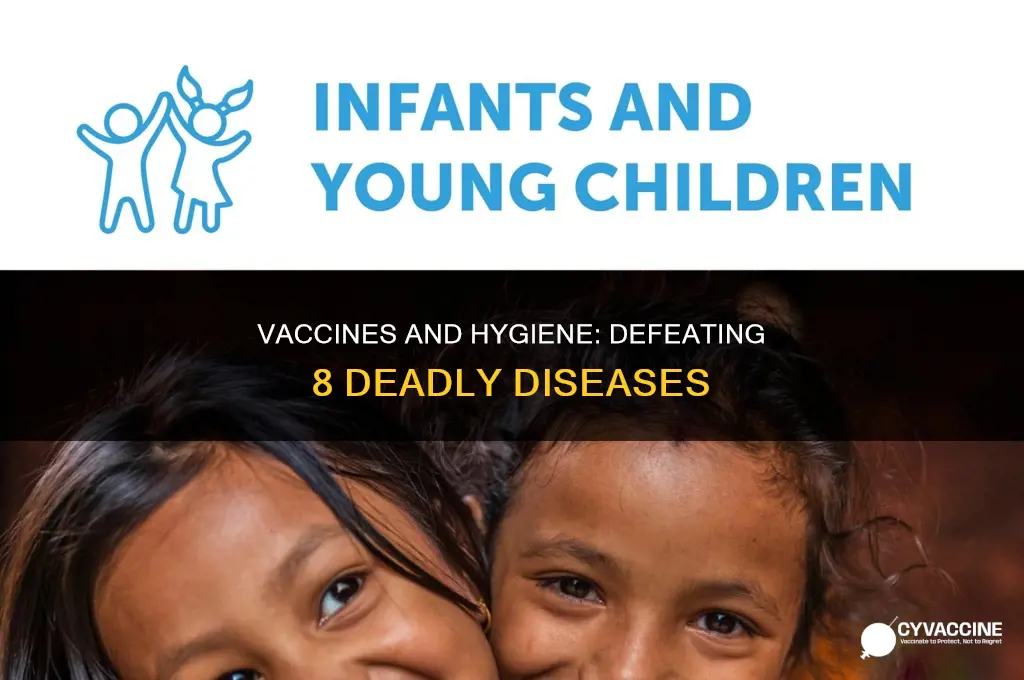 did hygien or vaccines stop 8 deadly deseases