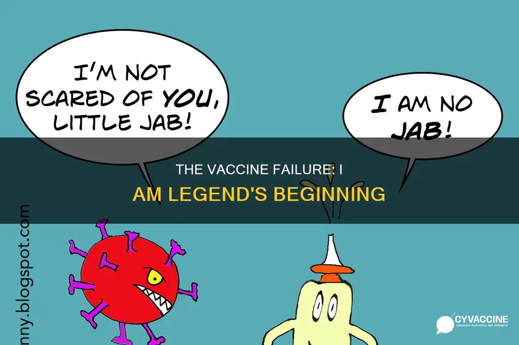 did i am legend begin with a vaccine failure