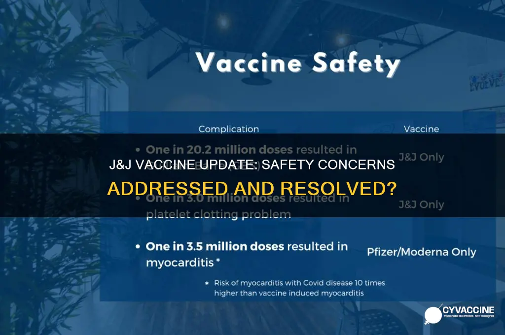 did j&j fix their vaccine