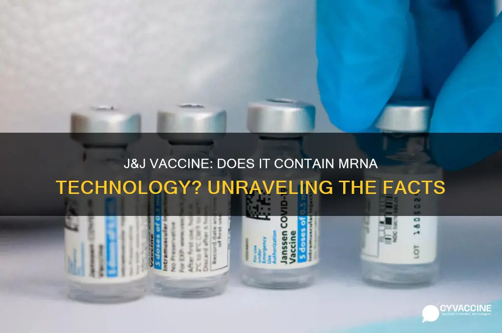 did j&j vaccine have mrna