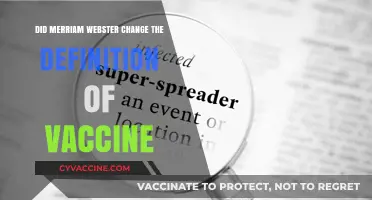 Merriam-Webster's Vaccine Definition: An Evolution or Revolution?