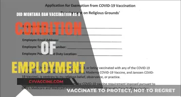 Montana Bans Vaccine Employment Conditions