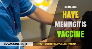 Did My Child Receive the Meningitis Vaccine? A Parent's Guide