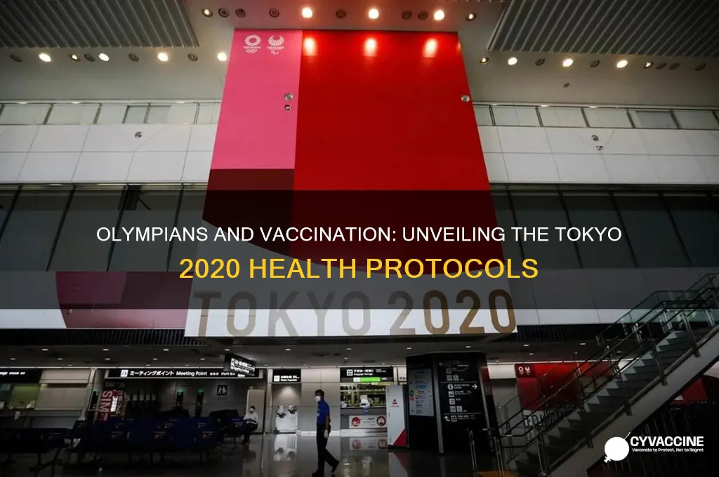 did olympians have to be vaccinated