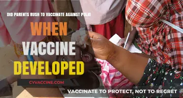 Polio Vaccine: Parents' Swift Action Saves Lives