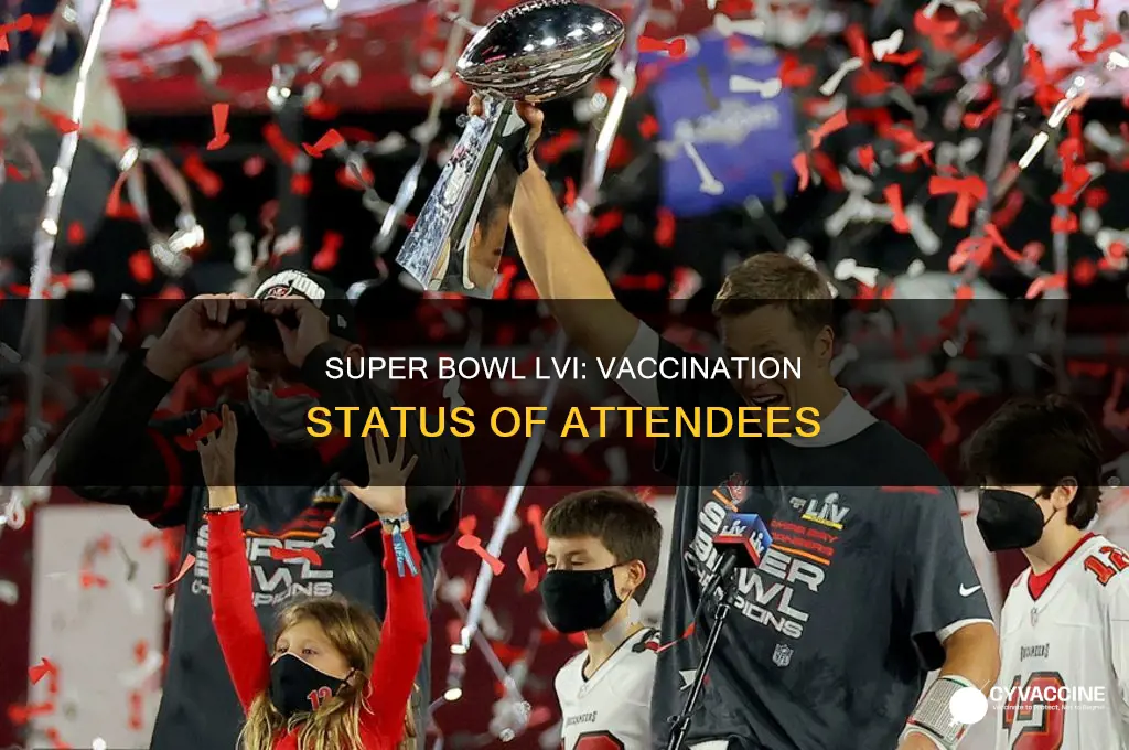 did super bowl attendees have to be vaccinated