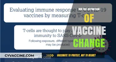 Did the Definition of Vaccine Change? Unraveling the Truth