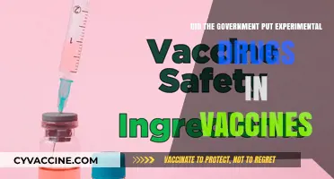 Experimental Drugs in Vaccines: Government Conspiracy or Myth?