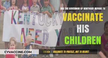 Kentucky Governor's Anti-Vaxx Stance: His Children Unvaccinated?