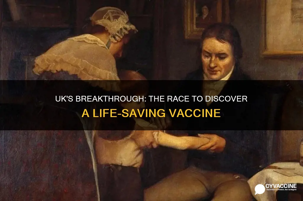 did the uk find a vaccine