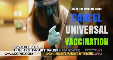 Supreme Court's Blow to Universal Vaccination: What Now?