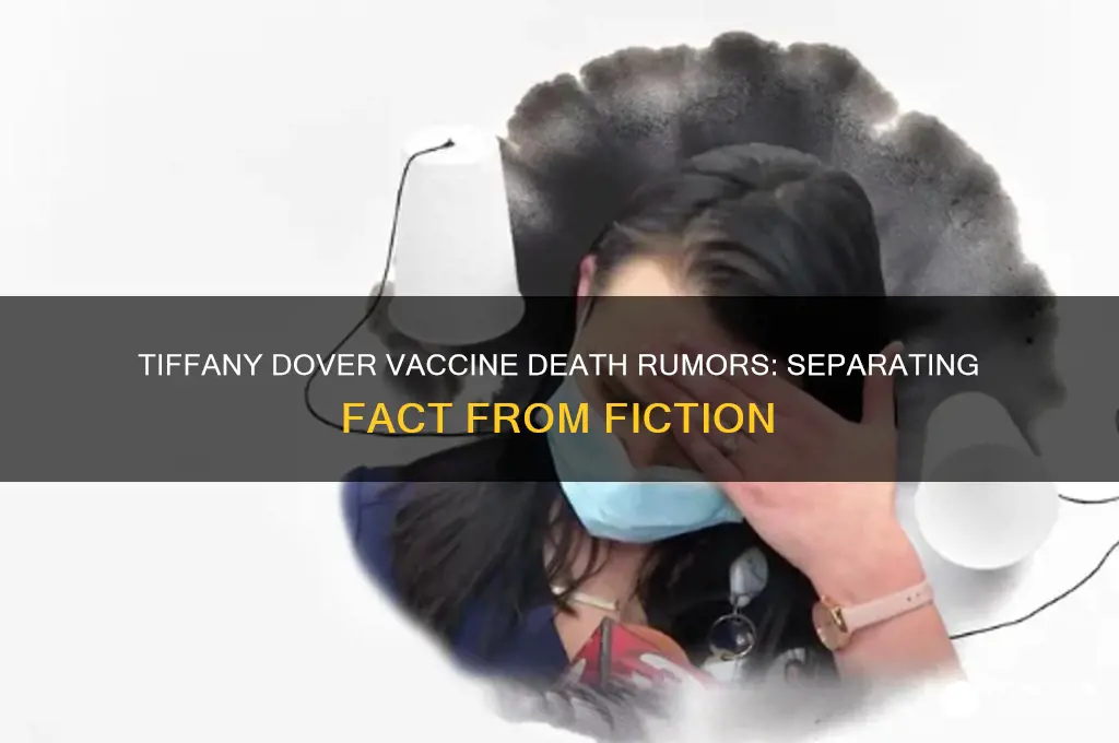 did tiffany dover die after vaccine
