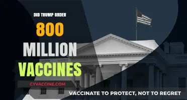 Trump's Vaccine Order: Unraveling the 800 Million Doses Claim