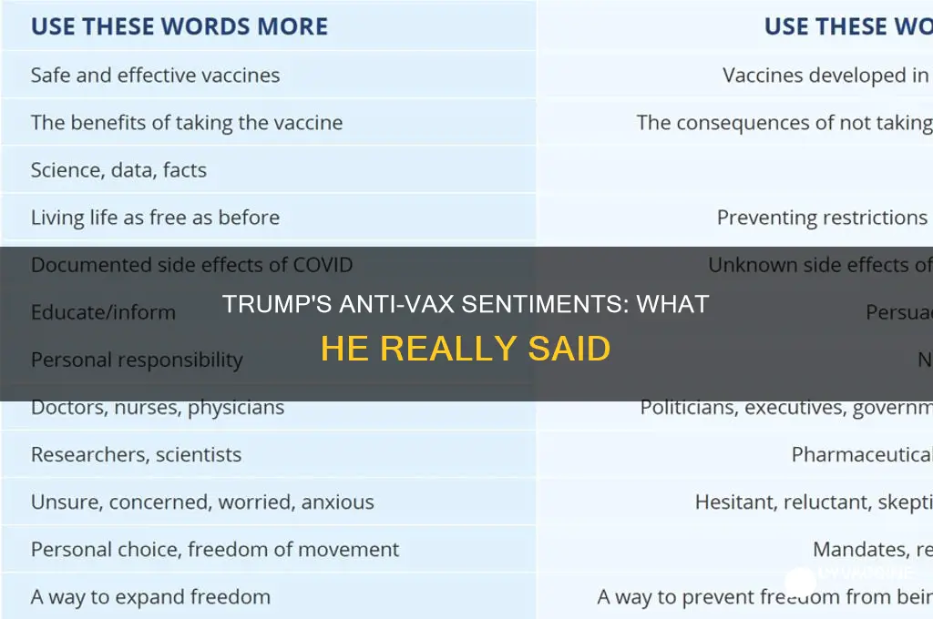 did trump say he doesn